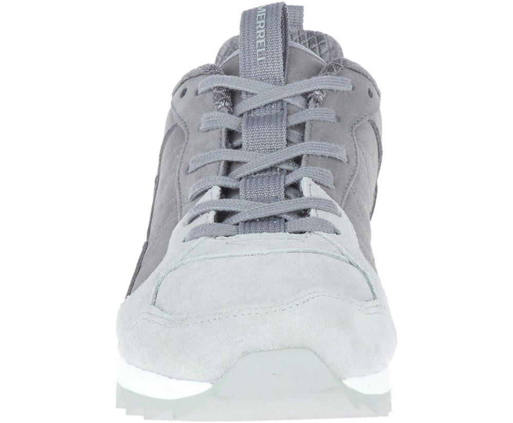 Merrell Sneakers Grey - Alpine Suede - Womens 80CWGIMEB